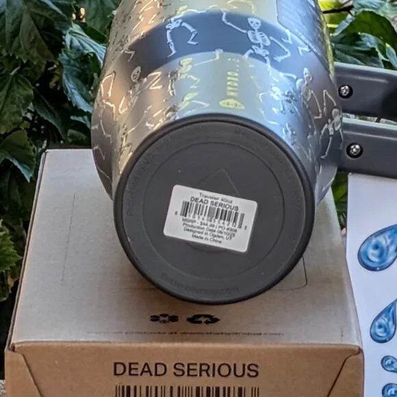 LIMITED EDITION HydroJug 40oz Traveler, 💀DEAD SERIOUS 💀 - Picture 7 of 12
